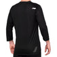 100 Percent Airmatic 3-4 Sleeve Jersey - S - Black