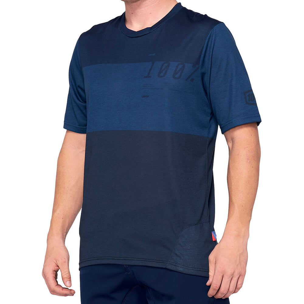 100 Percent Airmatic Short Sleeve Jersey - XL - Blue - Midnight