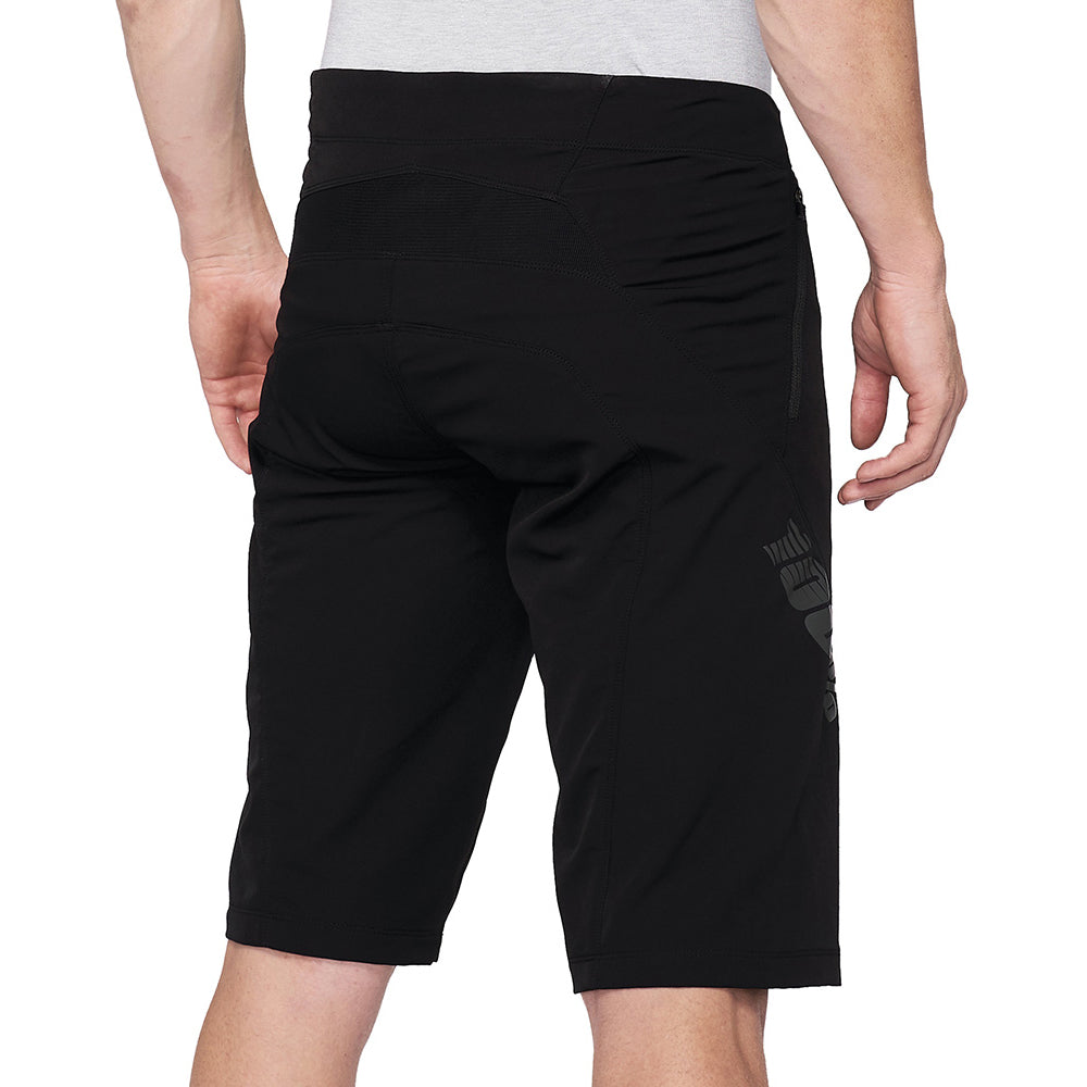 100 Percent Airmatic Shorts - 2XL-38 - Black