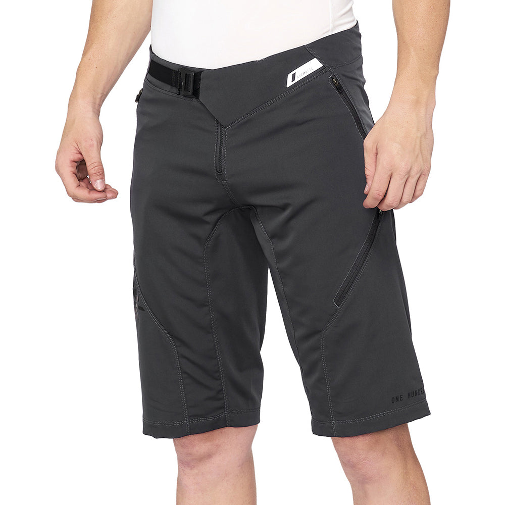 100 Percent Airmatic Shorts - L-34 - Charcoal