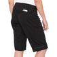 100 Percent Airmatic Women's Shell Shorts - XL - Black