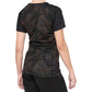 100 Percent Airmatic Women's Short Sleeve Jersey - M - Black Floral