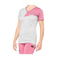 100 Percent Airmatic Women's Short Sleeve Jersey - M - Grey - Muave