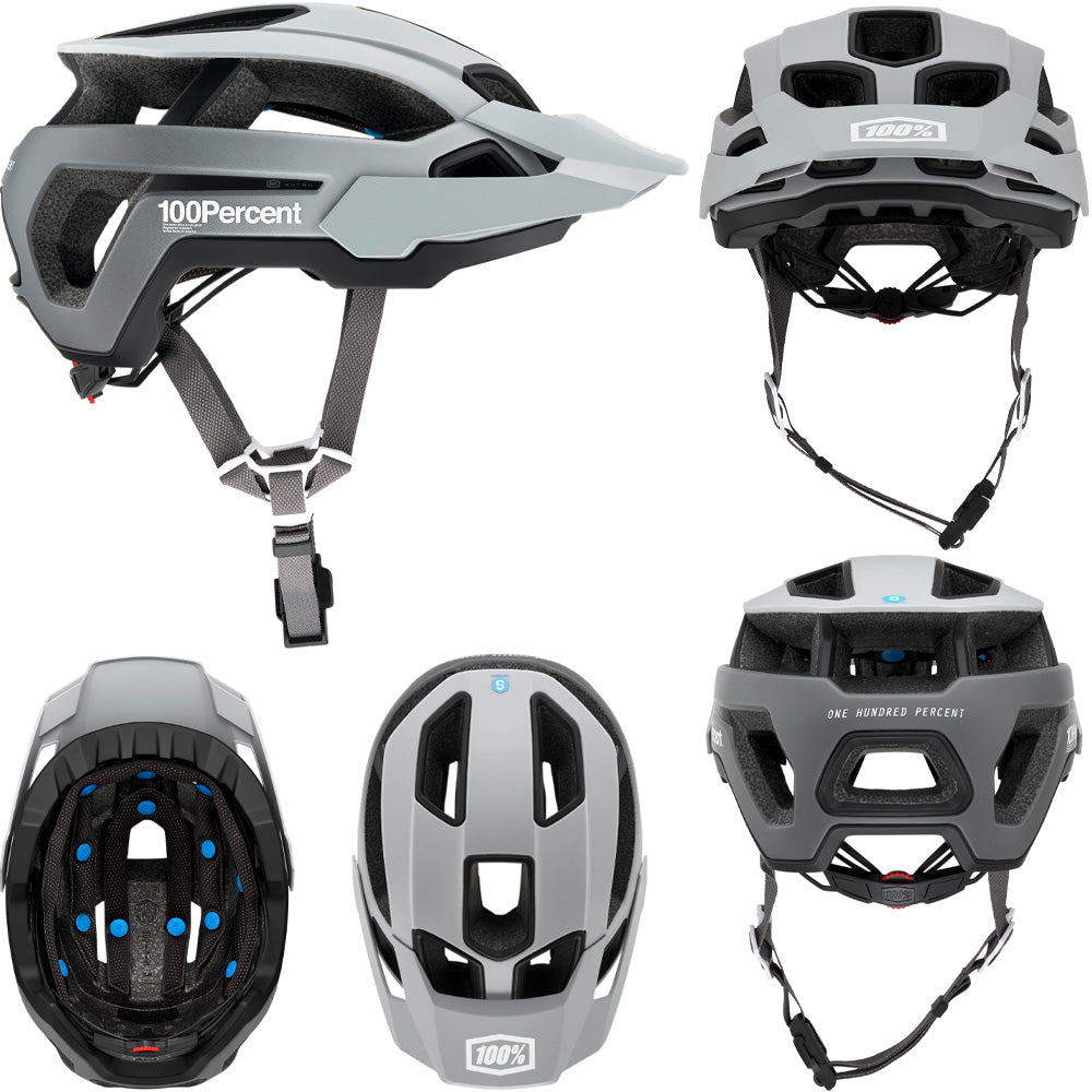 100 Percent Altec Helmet -  S/M - Grey Fade