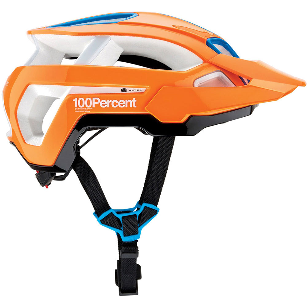 100 Percent Altec Helmet - L-XL - Neon Orange - Fidlock Closure