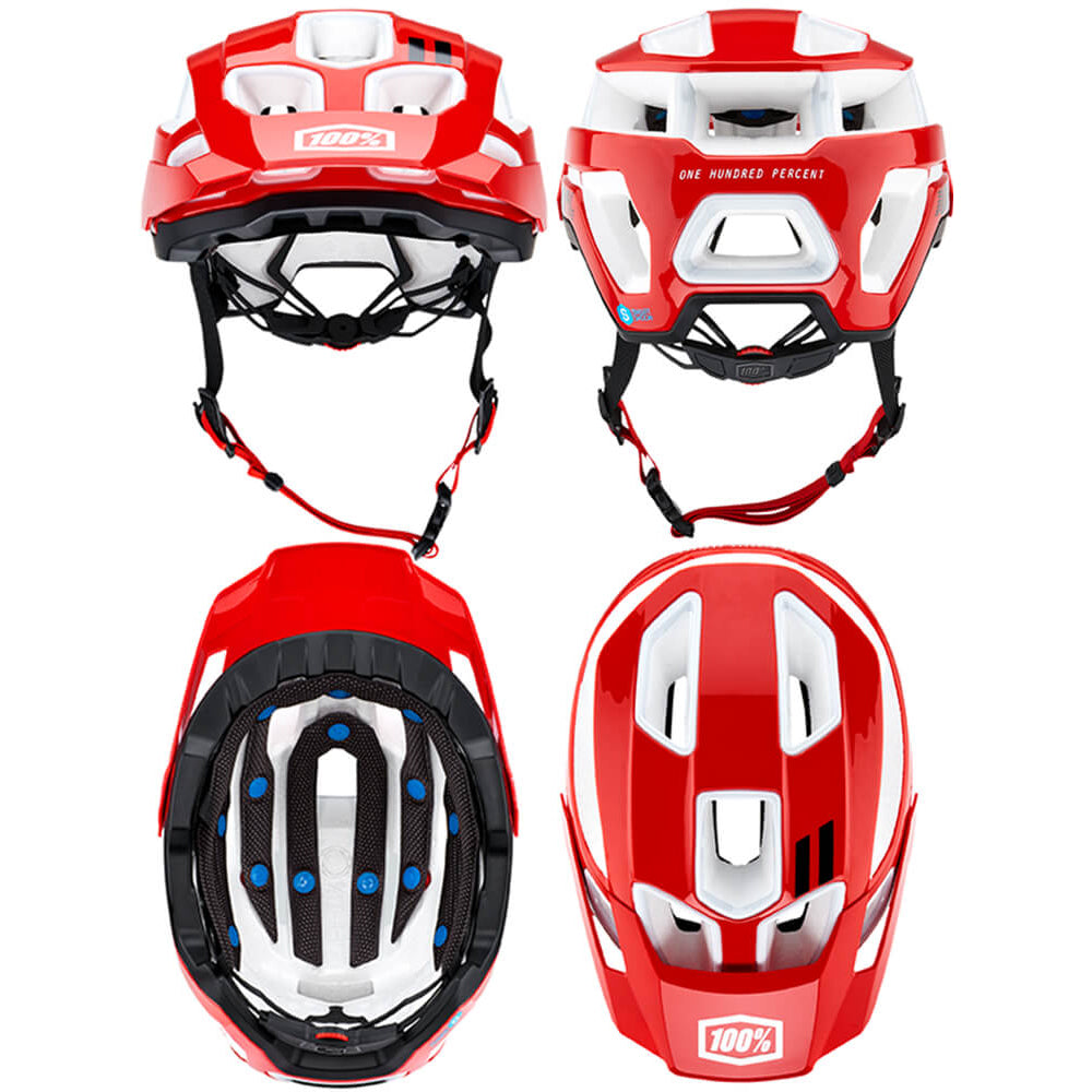 100 Percent Altec Helmet - L-XL - Red