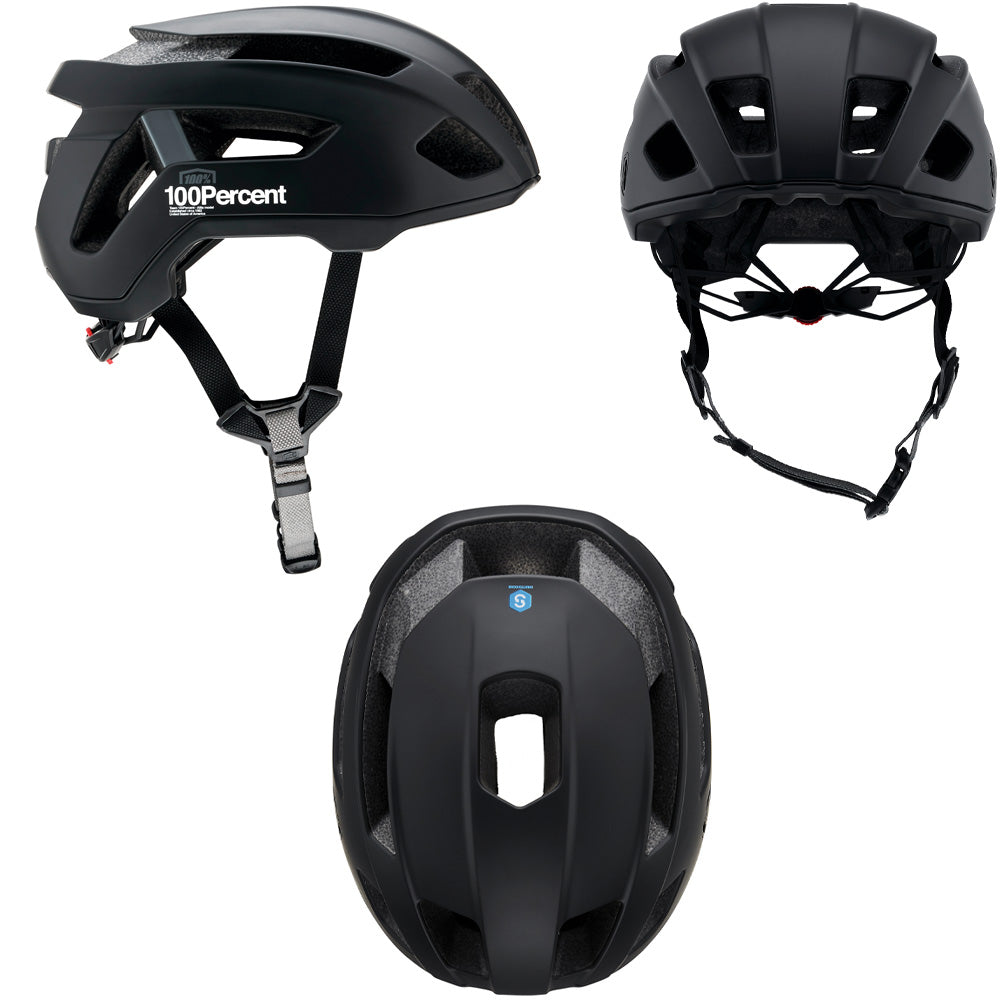 100 Percent Altis Gravel Helmet -  L/XL - Black