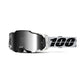 100 Percent Armega Goggles - One Size Fits Most -  Atac - Mirror Silver Lens