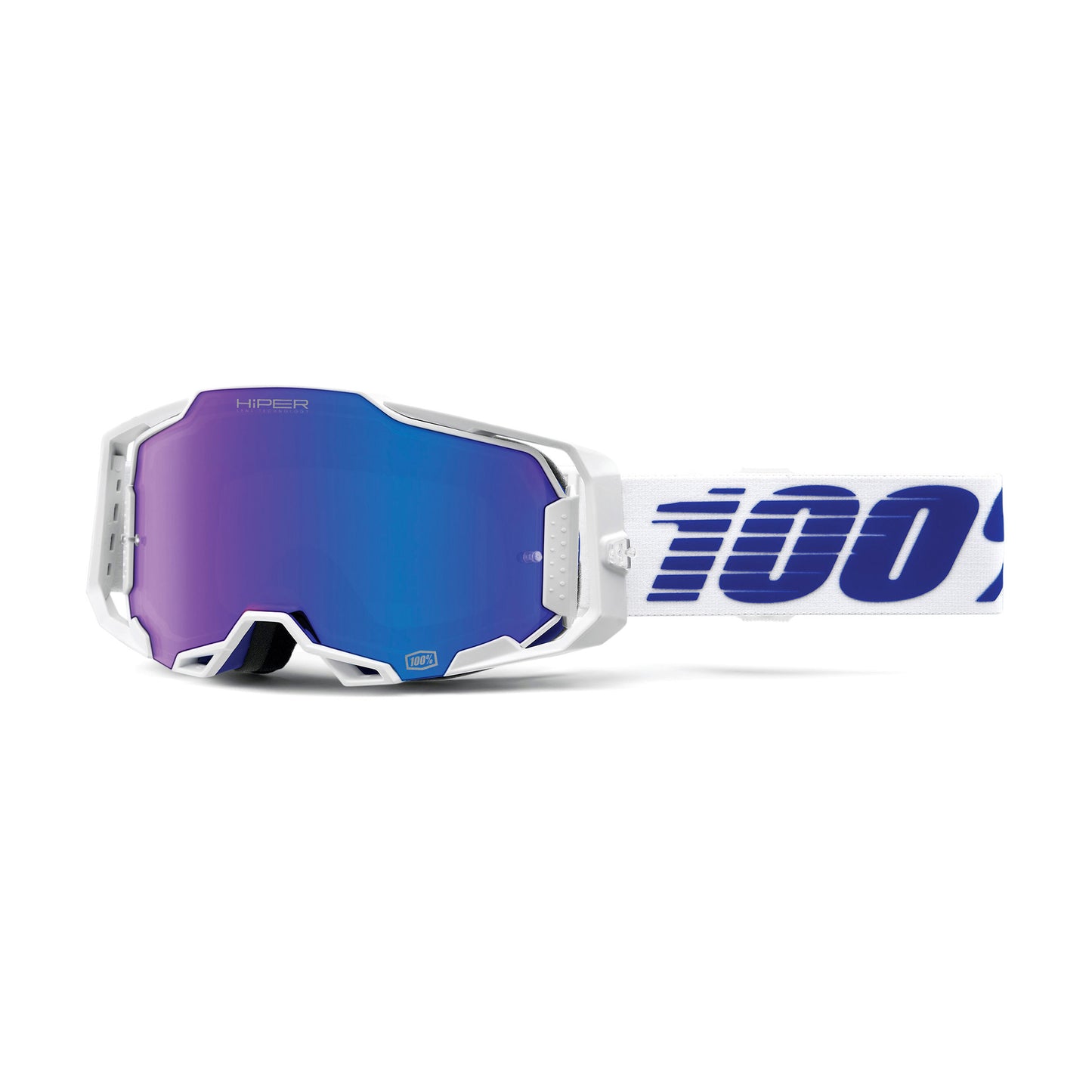 100 Percent Armega Goggles - Izi - HiPER Blue Mirror Lens