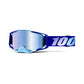 100 Percent Armega Goggles - One Size Fits Most - Royal - Blue Mirror Lens