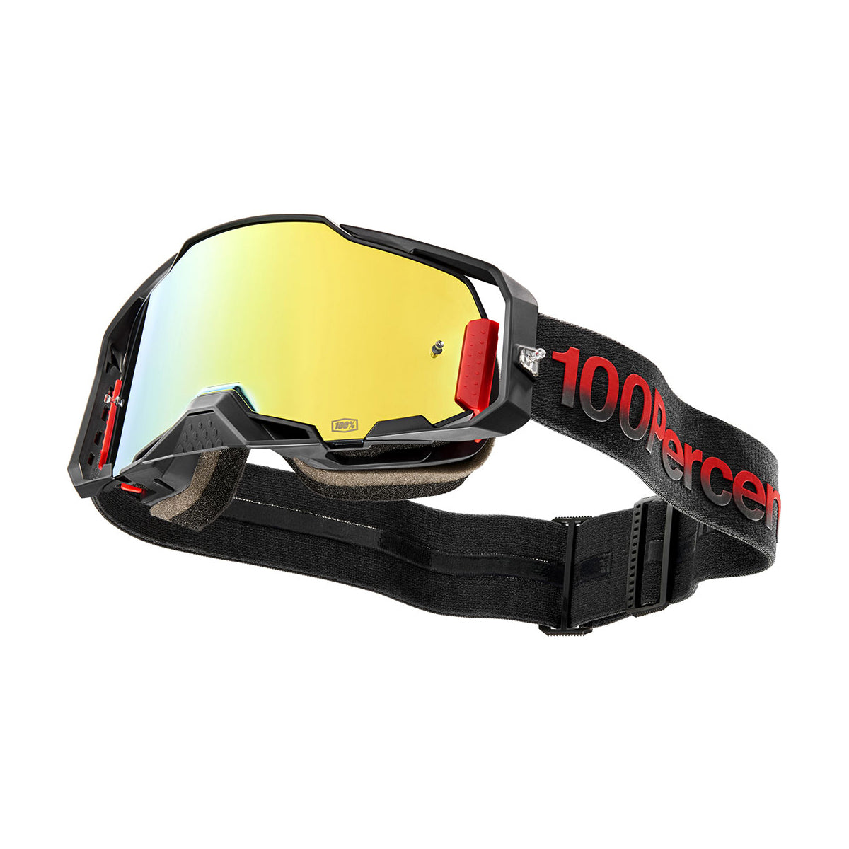100 Percent Armega Goggles - One Size Fits Most - Tzar - Gold Mirror Lens