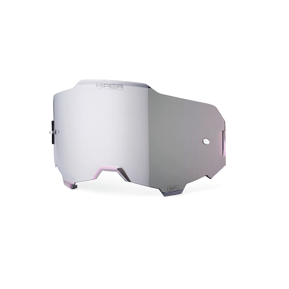 100 Percent Armega Replacement Lens - One Size Fits Most - HiPER Mirror Silver Lens