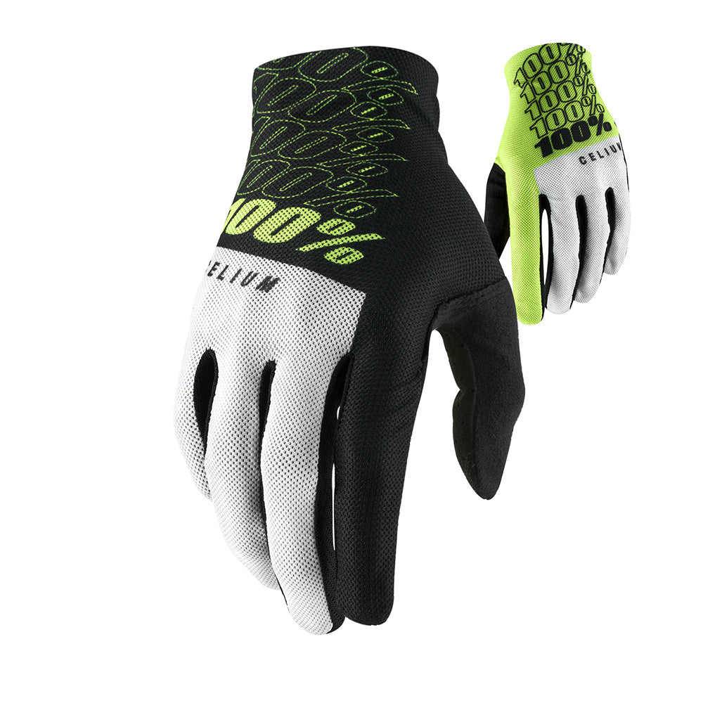 100 Percent Celium Glove -  2XL - Fluro Yellow