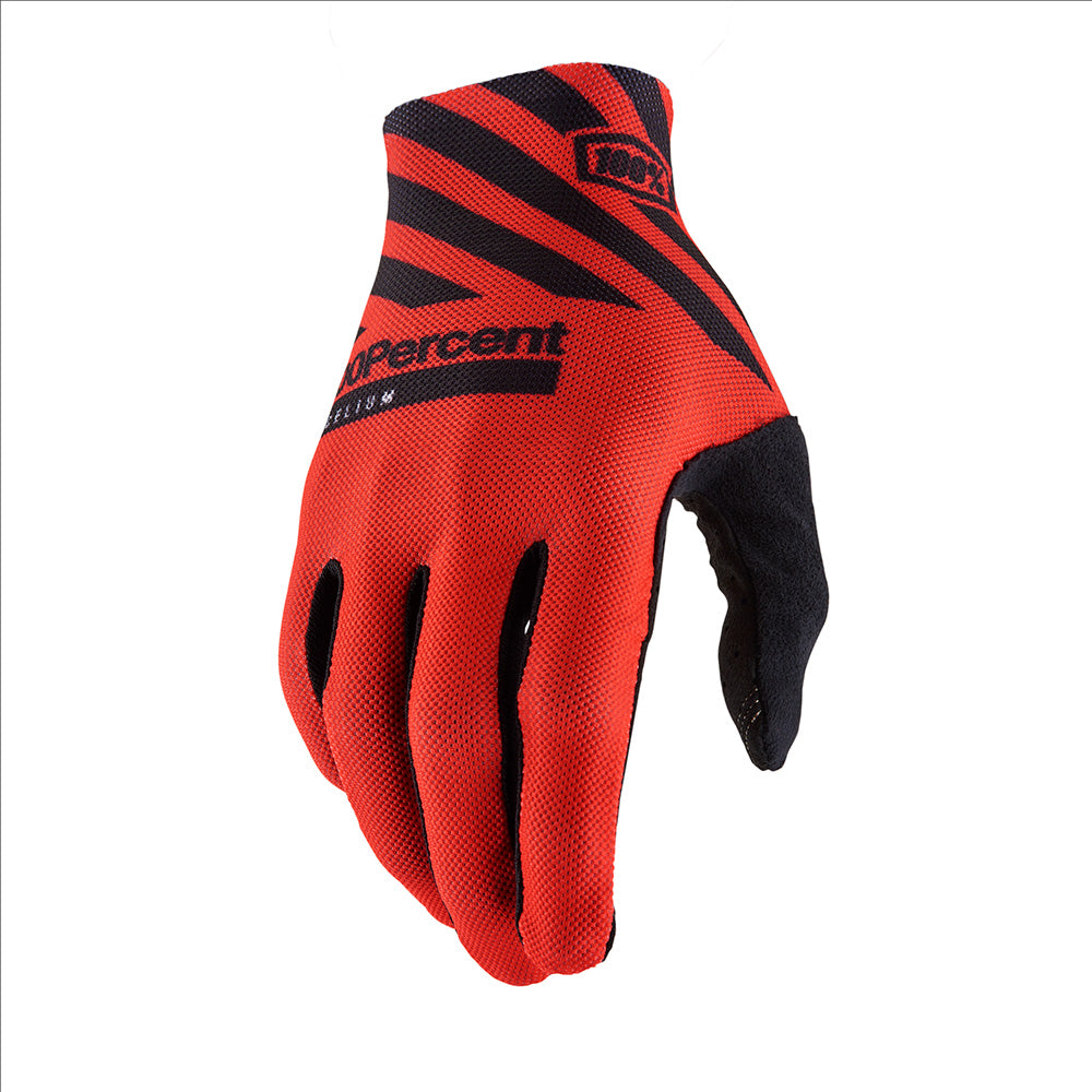100 Percent Celium Glove -  M - Racer Red