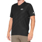 100 Percent Celium Short Sleeve Jersey - M - Dark Grey - Black
