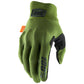 100 Percent Cognito Smart Shock Glove -  M - Army Green