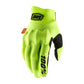 100 Percent Cognito D3O Glove - M - Fluo Yellow - Black