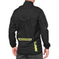 100 Percent Corridor Stretch Windbreaker Jacket - S - Black- Yellow