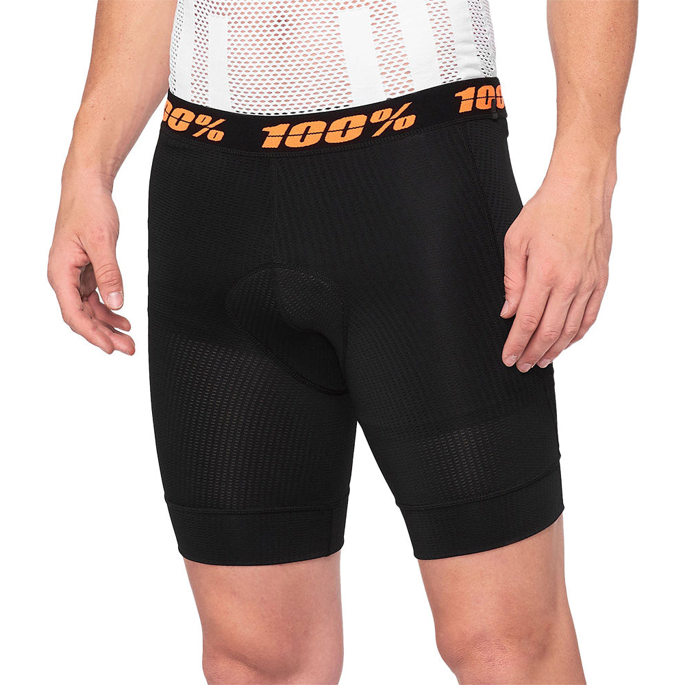 100 Percent Crux Liner Shorts - XS-28 - Black