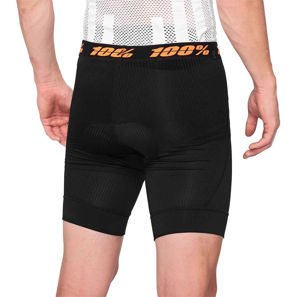 100 Percent Crux Liner Shorts - XS-28 - Black