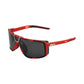 100 Percent Eastcraft Sunglasses - One Size Fits Most - Soft Tact Red Black Mirror Lens