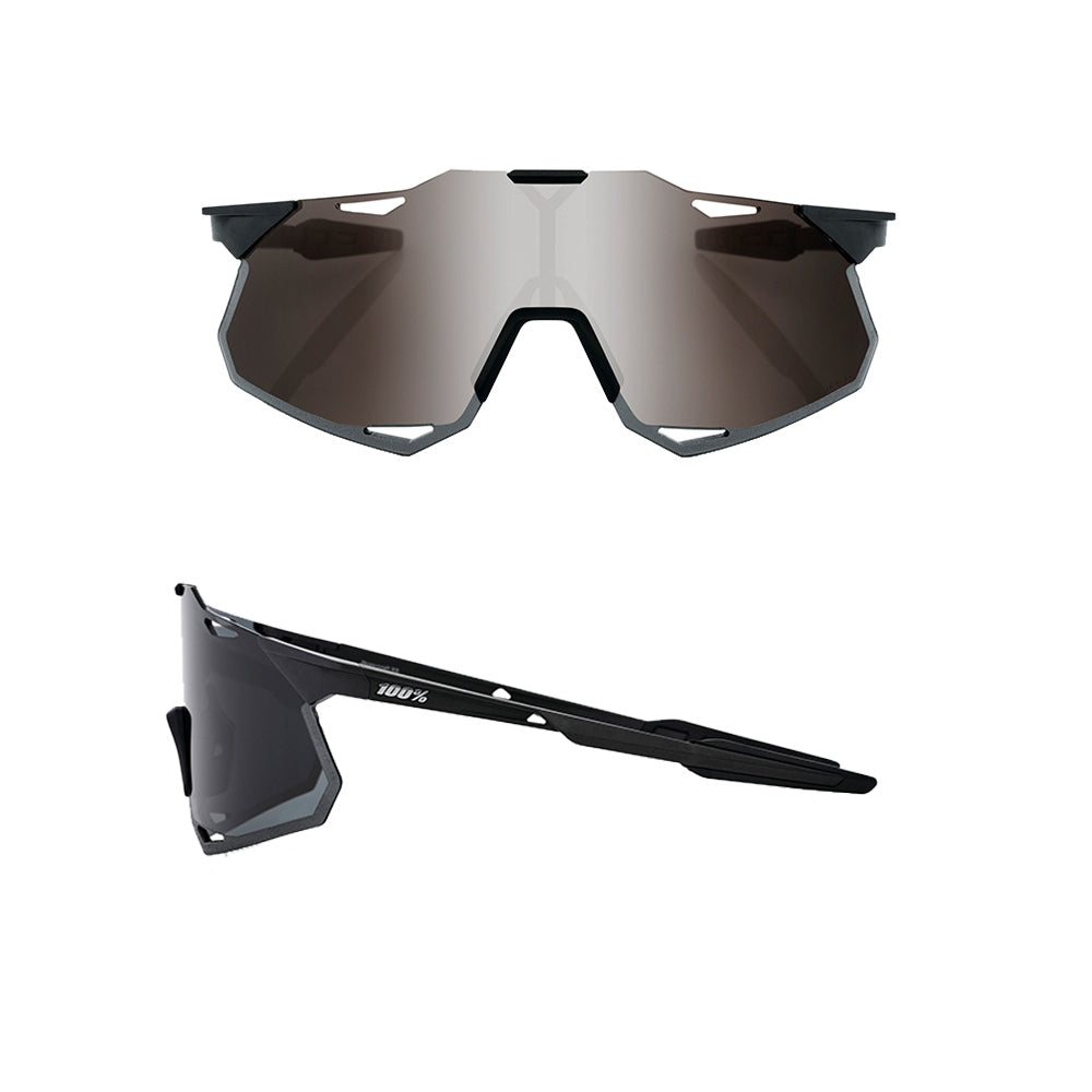 100 Percent Hypercraft XS Sunglasses - One Size Fits Most - Matte Black Smoke Lens