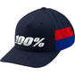 100 Percent Loyal Youth Snapback Hat - One Size Fits Most - Navy