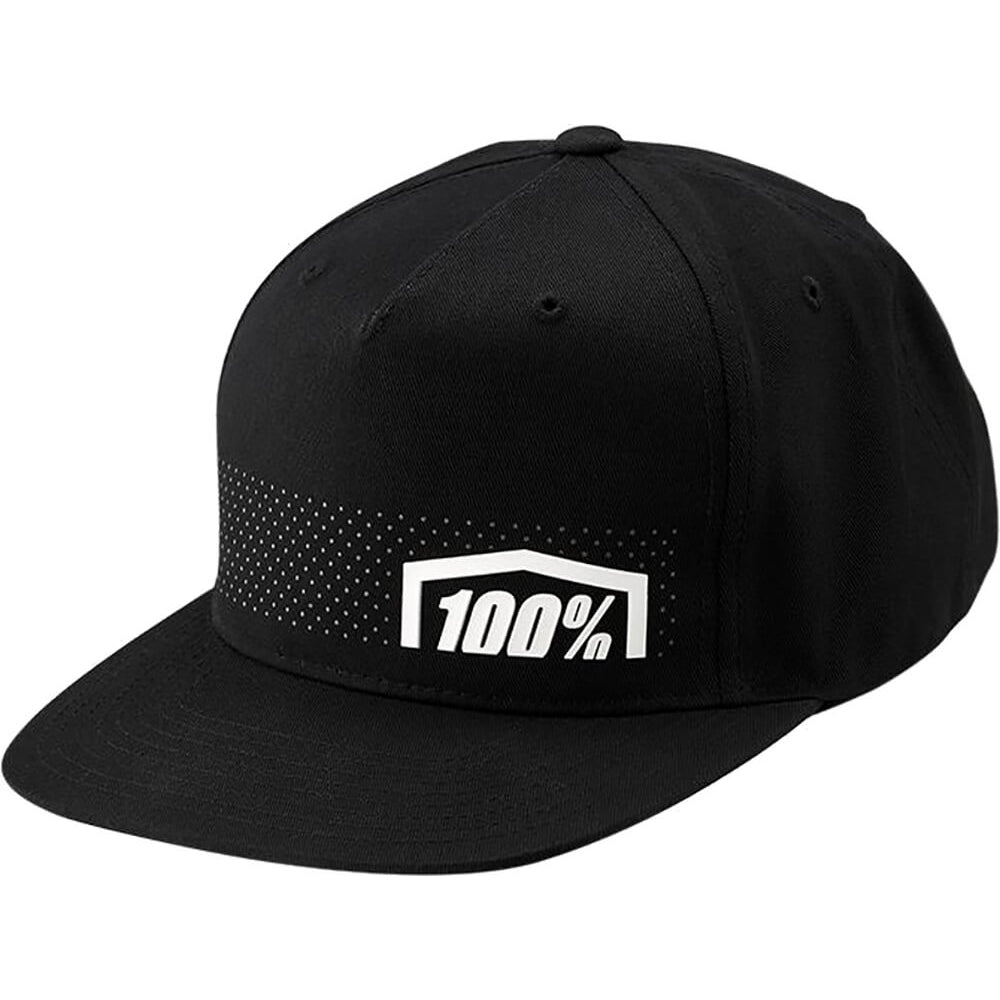 100 Percent Nemesis Youth Snapback Hat - One Size Fits Most - Black