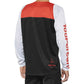 100 Percent R-Core DH Long Sleeve Jersey - L - Black - Racer Red
