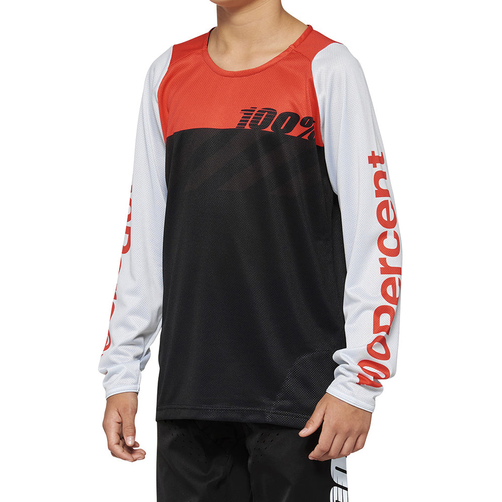 100 Percent R-Core DH Youth Long Sleeve Jersey