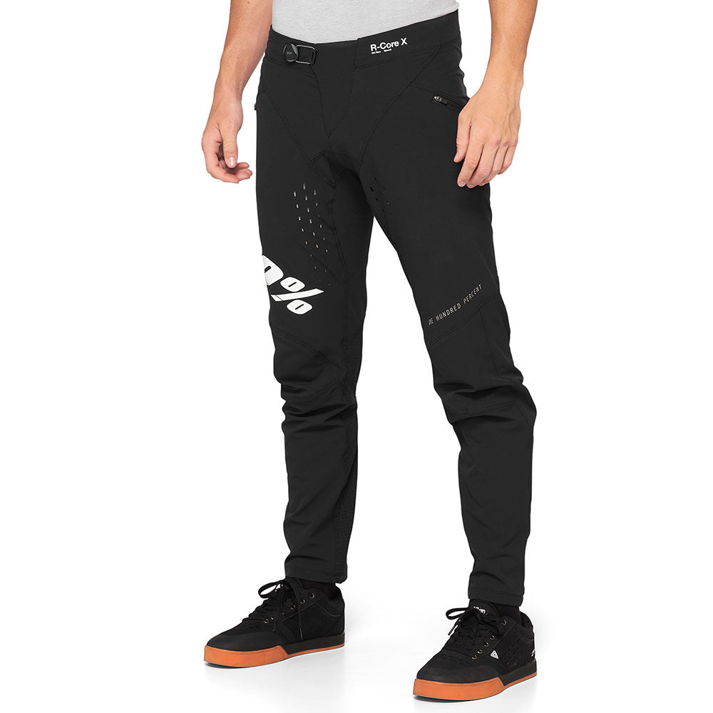 100 Percent R-Core-X DH Pants - XL-36 - Black - White