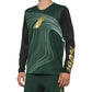 100 Percent R-Core-X Limited Edition Long Sleeve Jersey - M - Forest Green