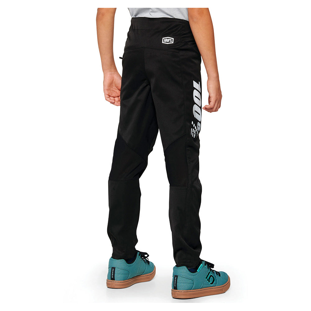 100 Percent R-Core Youth DH Pants - Youth XL-28 - Black
