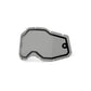 100 Percent Racecraft 2 Accuri 2 Strata 2 Dual Pane Replacement Lens - One Size Fits Most - Dual Pane Smoke Lens