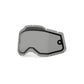 100 Percent Racecraft 2 Accuri 2 Strata 2 Dual Pane Replacement Lens - One Size Fits Most - Dual Pane Vented Smoke Lens