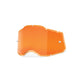 100 Percent Racecraft 2 Accuri 2 Strata 2 PLUS Replacement Lens - One Size Fits Most - HiPER Persimmon Lens