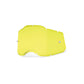 100 Percent Racecraft 2 Accuri 2 Strata 2 PLUS Replacement Lens - One Size Fits Most - HiPER Yellow Lens