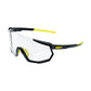 100 Percent Racetrap 3.0 Sunglasses - One Size Fits Most - Gloss Black Photochromic Lens