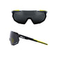 100 Percent Racetrap 3.0 Sunglasses - One Size Fits Most - Gloss Black Smoke Lens