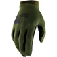 100 Percent RideCamp Glove - S - Army Green - Black