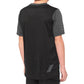 100 Percent Ride Camp Youth Short Sleeve Jersey - Youth XL - Black - Charcoal