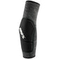 100 Percent Ridecamp Knee Guard - S - Heather Grey - Black