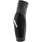 100 Percent Ridecamp Knee Guard - M - Heather Grey - Black