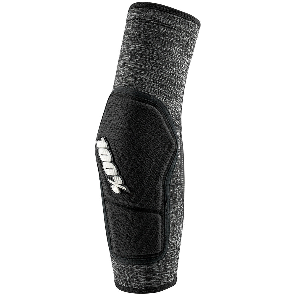 100 Percent Ridecamp Knee Guard - M - Heather Grey - Black