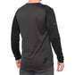 100 Percent Ridecamp Long Sleeve Jersey - S - Black - Charcoal
