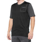 100 Percent Ridecamp Short Sleeve Jersey - S - Black - Charcoal