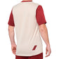 100 Percent Ridecamp Short Sleeve Jersey - L - Stone - Brick
