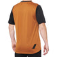 100 Percent Ridecamp Short Sleeve Jersey - S - Terracotta - Black