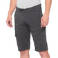 100 Percent Ridecamp Shorts - S-30 - Charcoal