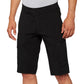100 Percent Ridecamp Shorts With Liner - M-32 - Black